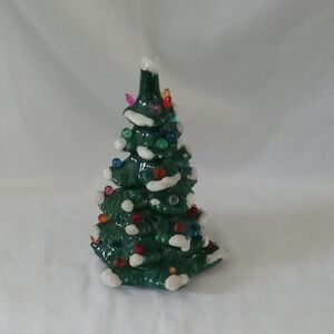 Small Ceramic Christmas Tree  No Base